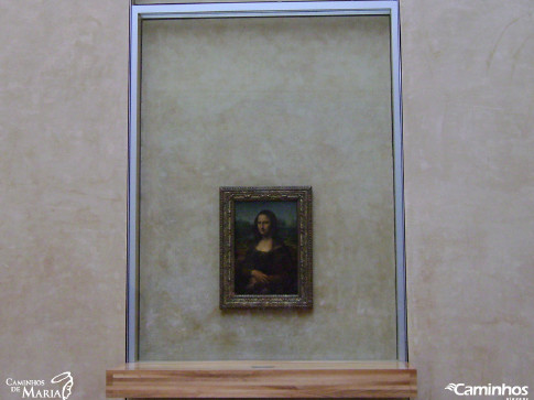 Mona Lisa, Museu do Louvre, Paris, França