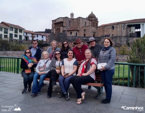 Família Caminhos em Cusco, Peru