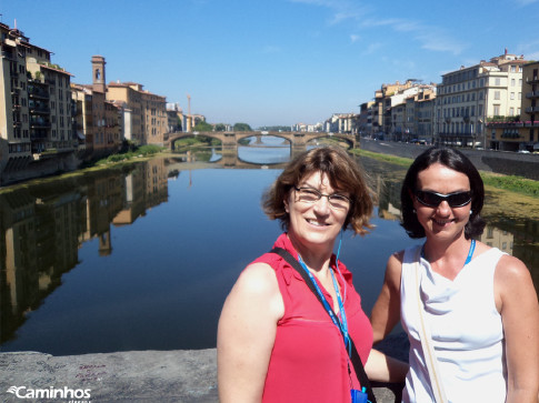 Rio Arno, Florença, Itália