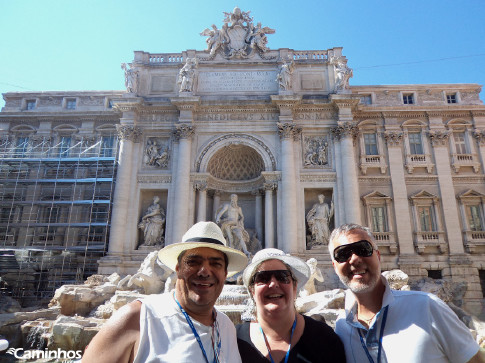 Fontana di Trevi, Roma, Itália