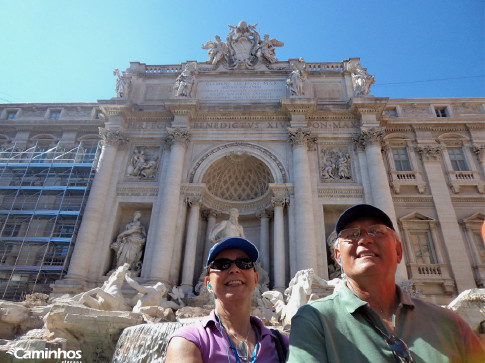 Fontana di Trevi, Roma, Itália