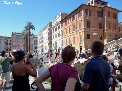 Praça da Espanha, Roma, Itália