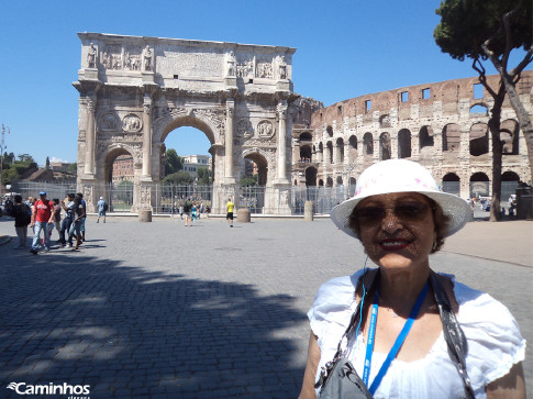 Arco de Constantino, Roma, Itália