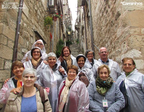 Família Caminhos em Dubrovnik, Croácia