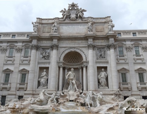 Fontana di Trevi, Roma, Itália