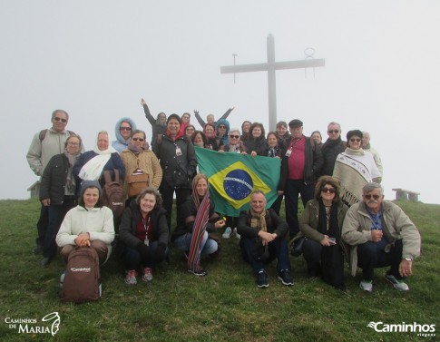 Família Caminhos em La Salette, França