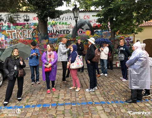 Muro de John Lennon, Praga, República Tchéquia