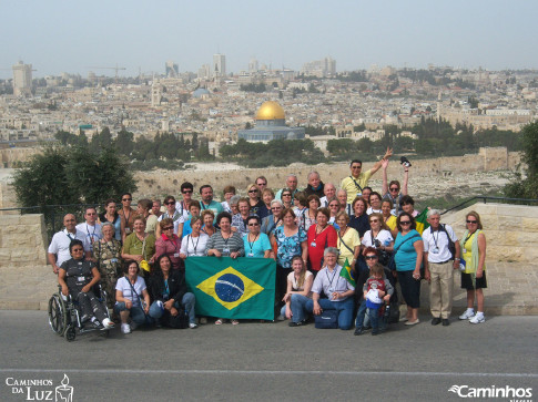 Família Caminhos em Jerusalém, Israel