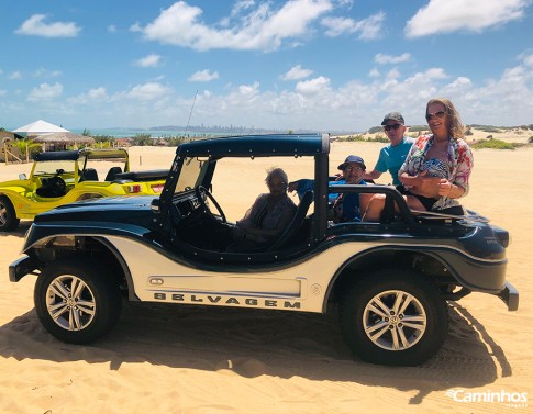 Praia de Genipabu, Rio Grande do Norte