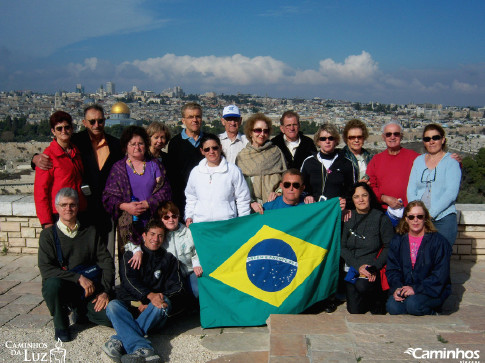 Família Caminhos em Jerusalém, Israel