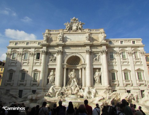 Fontana di Trevi, Roma, Itália