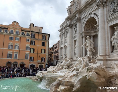 Fontana di Trevi, Roma, Itália