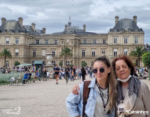 Palácio e jardins de Luxemburgo, Paris, França