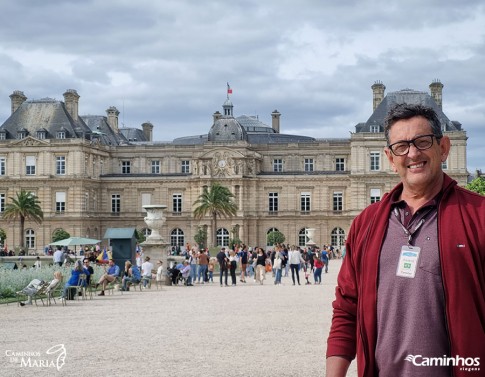 Palácio e jardins de Luxemburgo, Paris, França