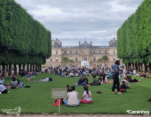 Palácio e jardins de Luxemburgo, Paris, França