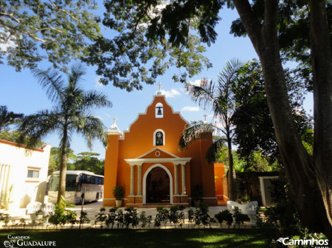 Capela da Fazenda Xaybeh Dcamara, México