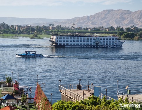 Rio Nilo, Luxor, Egito