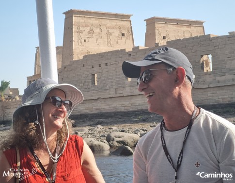 Templo de Philae, lago Nasser, Egito