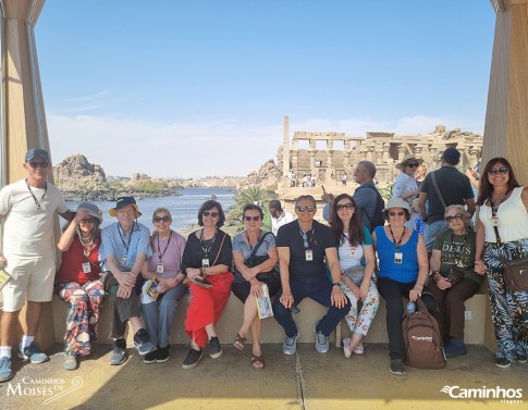 Templo de Philae, lago Nasser, Egito