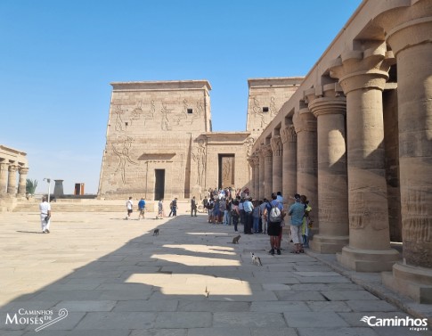 Templo de Philae, lago Nasser, Egito