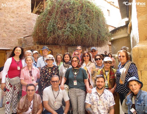 Família Caminhos no Mosteiro de Santa Catarina, monte Sinai, Egito