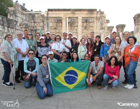 Família Caminhos em Cafarnaum, Israel