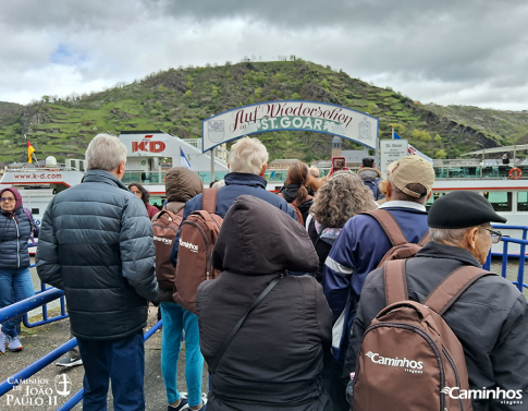 Rio Reno, Sankt Goar, Alemanha