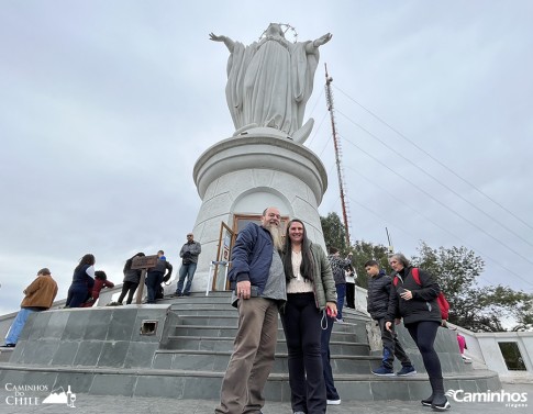 Morro São Cristóvão, Santiago, Chile