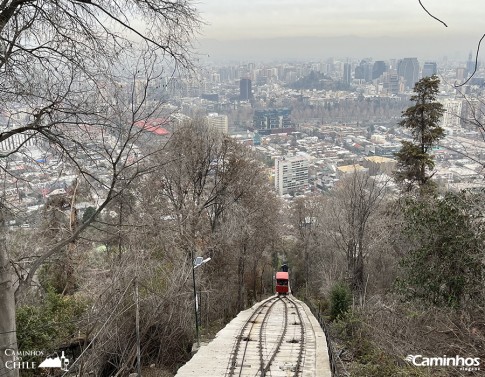 Morro São Cristóvão, Santiago, Chile