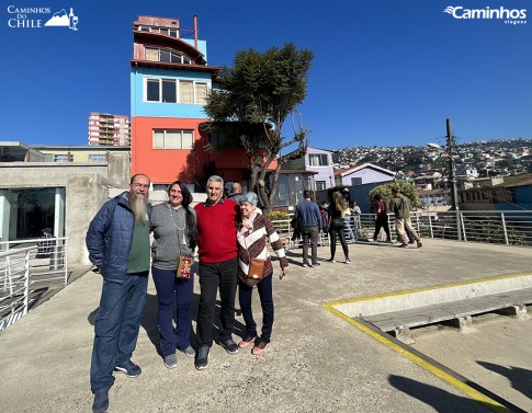 Casa de Pablo Neruda, Valparaíso, Chile