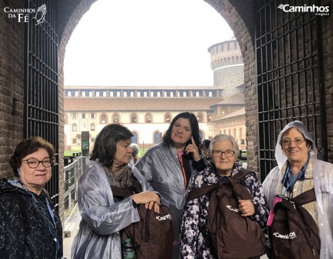 Castelo Sforzesco, Milão, Itália