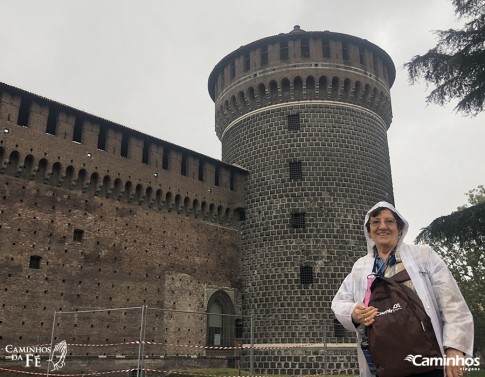 Castelo Sforzesco, Milão, Itália