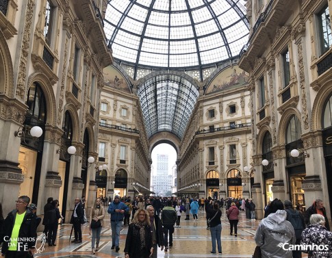 Galeria Vittorio Emanuelle, Milão, Itália