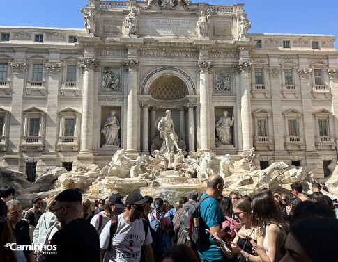 Fontana di Trevi, Roma, Itália