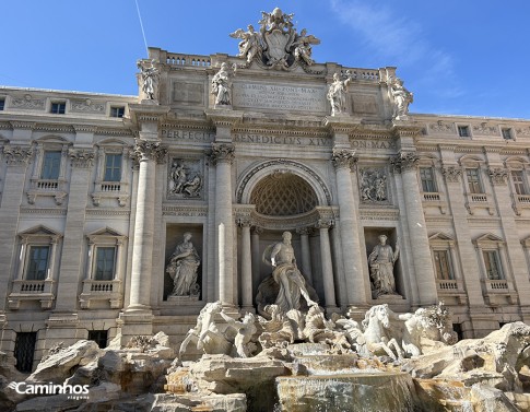 Fontana di Trevi, Roma, Itália