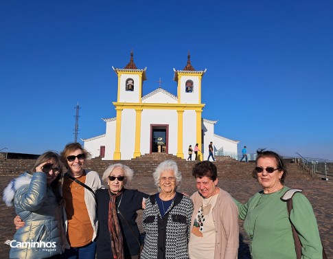 Família Caminhos no Santuário da Piedade, Caeté, Minas Gerais