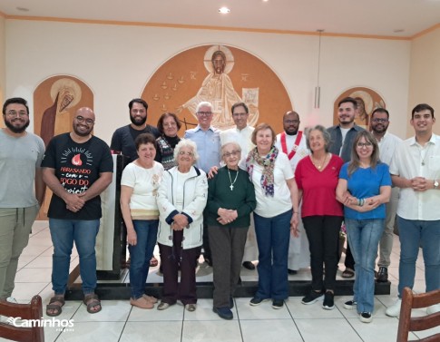 Família Caminhos no Seminário Claretiano de Contagem, Minas Gerais