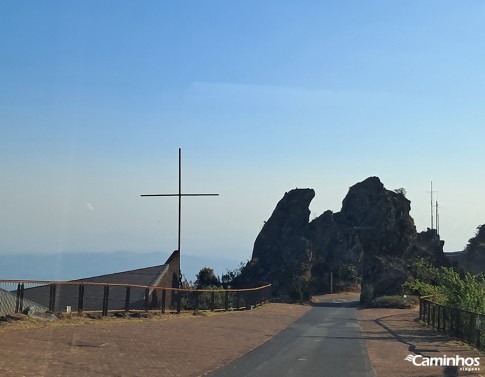 Entrada do Santuário da Piedade, Caeté, Minas Gerais