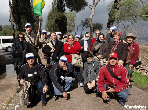 Família Caminhos no Monte Tabor, Israel