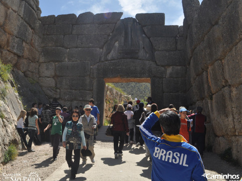 Porta dos Leões, Micenas, Grécia