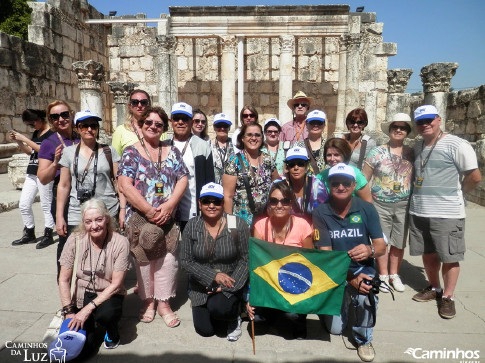 Família Caminhos em Cafarnaum, Israel