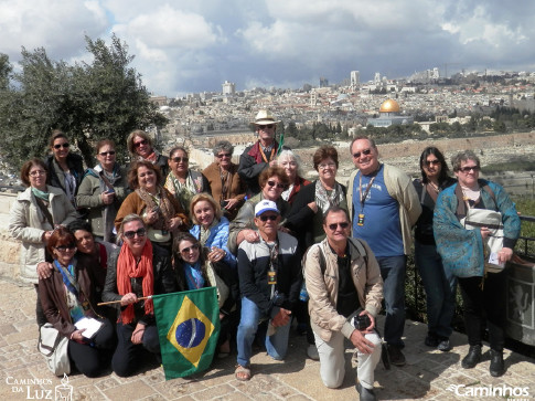 Família Caminhos em Jerusalém, Israel