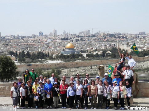 Família Caminhos em Jerusalém, Israel