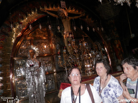 Monte Calvário, Basílica do Santo Sepulcro, Jerusalém, Israel