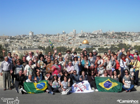 Família Caminhos em Jerusalém, Israel