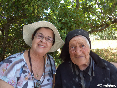 Sobrinha da vidente Lúcia, Maria dos Anjos, em Fátima