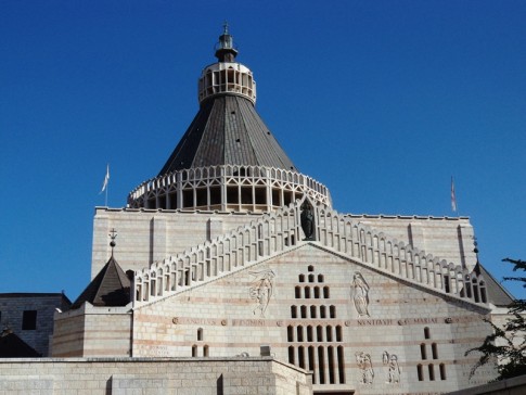 a basílica da anunciação foi construída sobre a casa de maria