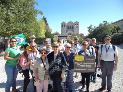 família caminhos no topo do monte tabor