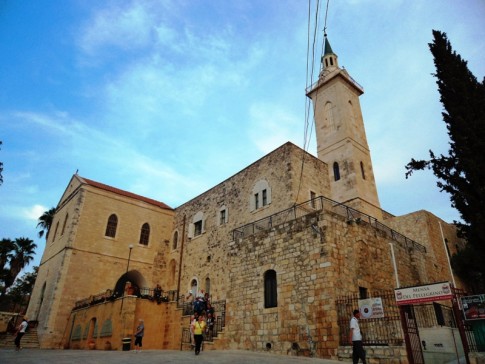 A Igreja de São João Batista foi construída no local onde o primo de Jesus nasceu