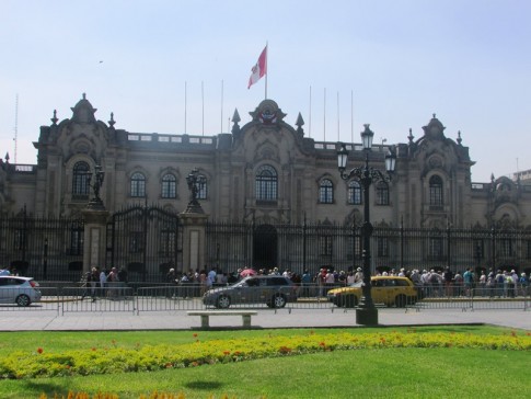 Palácio do Governo do Peru, onde vive e trabalha o presidente do país